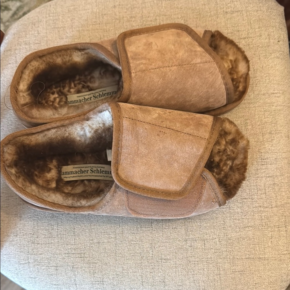 Tan and Brown Loafers with Suede Finish